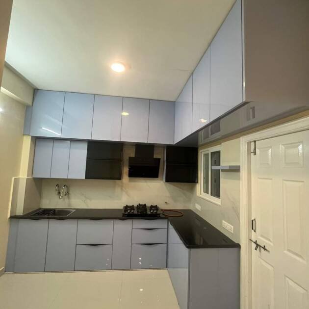 Modular kitchen design for small kitchen