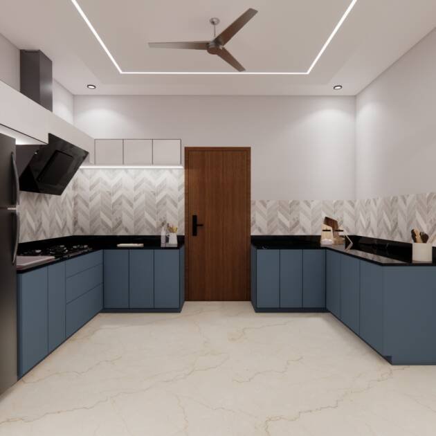 Modular kitchen design for small kitchen