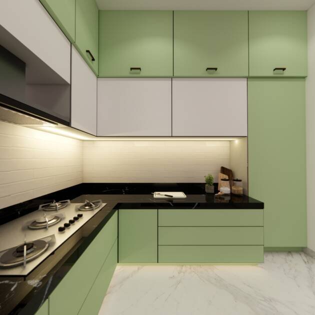 Modular kitchen design for small kitchen