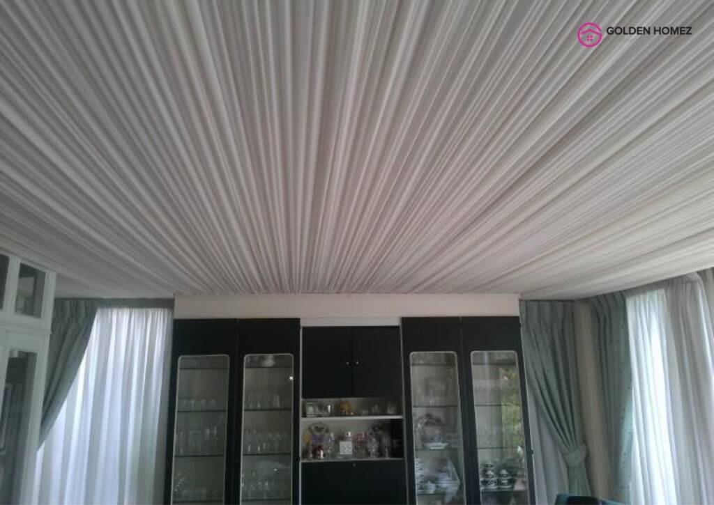ceiling interior design for living room        
