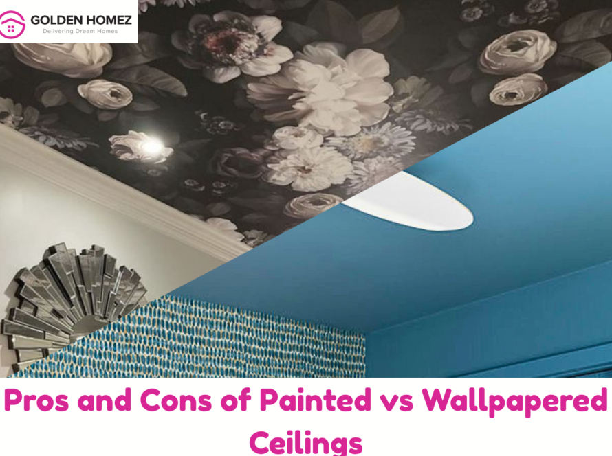 Pros and Cons of Painted vs Wallpapered Ceilings